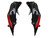 Fairings Suzuki GSXR 600 750 Red Black No.34 Suzuki Racing  (2008-2009-2010)