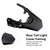 2025-2026 Yamaha Tenere 700 T700S Rear Tail Light Cover Fairing Matte Black Generic