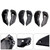 2025-2026 Yamaha Tenere 700 T700S Rear Tail Seat Side Cover Black Generic