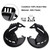 2001-2015 Honda Goldwing and Goldwing Tour models Front Brake Disc Rotor Covers Matte Black Generic