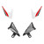 2020-2022 Triumph Street Triple 765 R/RS Aftermarket Fairing Kit Bodywork#010 Generic