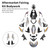 2020-2022 Triumph Street Triple 765 R/RS Aftermarket Fairing Kit Bodywork#013 Generic