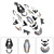 2020-2022 Triumph Street Triple 765 R/RS Aftermarket Fairing Kit Bodywork#013 Generic