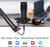BM800 USB Condenser Microphone for PC Studio Microphone Kit Podcasting Recording