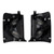 1999-2002 Land Rover Discovery 2 Pre-Facelift Models PAIR of Indicator Light Lamp XBD100880 XBD100870 White Generic
