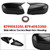 2006-2012 Lexus IS250 IS350 ES350 LS460 LS600h Side Mirror Covers Rearview Housing 8791053251 8794053250 Carbon Generic