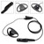 R7-018 D-Mount Large Earhook Headset For R7 R7A MXP600 ION APXN70 APXN50 APXN30
