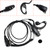 ICOM F1000-011 Curved Earhook Headset For ICOM A16 IC-F3230 F4230D F1100 F2100D