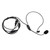 616-C2 Rear-Mounted Tactical Earhook Headset A24 Conversion Line For A25CE A25N