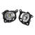 2021-2024 Toyota Venza 4-Door Sport Utility Pair LED Bumper Fog Lights Driving Lamps w/ Switch TO1038271 Generic