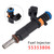 1Pcs Fuel Injector For Vauxhall Astra Insignia A Chevrolet Cruze Trax 55353806
