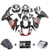 2011-2023 Suzuki GSXR600 GSXR750 K11 Black Red GSXR Amotopart Fairings Plastics Customs Fairing