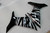 Fairings Plastics Suzuki GSXR600 GSXR750 K11 White Black Silver Checkered GSXR (2011-2014)