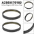 1989-2016 Mercedes Benz C204 W204 S204 2x Rear Magnetic ABS Sensor RingA2303570182 Generic