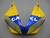 Fairings Yamaha YZF-R1 Yellow Blue No.46 Camel  Racing (2000-2001)