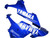 Fairings Yamaha YZF-R1 Super Blue  R1 Racing (2002-2003)