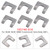 2007+ 10L80 10L90 10R80 Transmission Valve Body 6PCS Solenoid Retainer Clip 105740-01K Generic