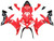 Fairings Yamaha YZF-R1 Red Black Virgin Mobile  Racing (2004-2006) Fairings Yamaha YZF-R1 Red Black Virgin Mobile  Racing (2004-2006)