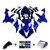 2004-2006 Yamaha YZF-R1 Blue White R1 Racing Amotopart Fairings Customs Fairing