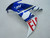 Fairings Yamaha YZF-R1 Blue White No.46 FIAT Racing (2004-2006)