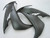 Fairings Yamaha YZF-R1 Contrast  Black R1 Racing (2004-2006)