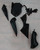 2007-2008 Yamaha YZF-R1 Black White R1 Racing Amotopart Fairings Customs Fairing