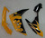 Fairings Yamaha YZF-R1 Yellow & Black Flame R1 Racing (2007-2008) Fairings Yamaha YZF-R1 Yellow & Black Flame R1 Racing (2007-2008)