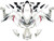 Fairings Yamaha YZF-R1 White Carbon Look R1 Racing (2007-2008) Fairings Yamaha YZF-R1 White Carbon Look R1 Racing (2007-2008)