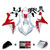 2007-2008 Yamaha YZF-R1 White & Red R1 Racing Amotopart Fairings Customs Fairing