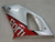 Fairings Yamaha YZF-R1 Red Silver No.7 Fortuna Racing (1998-1999)