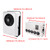 DC 24V RV Air Conditioner 13000btu Truck Split AC For Camping Vehicles Trucks RVs Trailers White