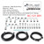 AC.121.001 Universal #6#8#10 A/C Hose & Fitting Kit 6.5ft For Custom Air Conditioning Lines