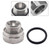 Thread Size Oil Drain Valve Adapter Silver A-211 27mm-2.0