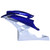 2006-2007 Yamaha YZF-R6 Blue & White R6 Racing Amotopart Fairings Customs Fairing