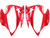 Fairings Yamaha YZF-R6 Red White Star FIAT R6 Racing (2006-2007) Fairings Yamaha YZF-R6 Red White Star FIAT R6 Racing (2006-2007)