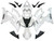 2008-2016 Fairings Yamaha YZF-R6 White R6 Racing 2008-2016 Fairings Yamaha YZF-R6 White R6 Racing