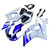 1998-2002 Yamaha YZF-R6 White & Blue No.46 FIAT R6 Racing Amotopart Fairings Customs Fairing