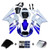 1998-2002 Yamaha YZF-R6 White & Blue No.46 FIAT R6 Racing Amotopart Fairings Customs Fairing