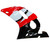 1998-2002 Yamaha YZF-R6 Red Black R6 Racing Amotopart Fairings Customs Fairing