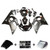 1998-2002 Yamaha YZF-R6 Contrast Black R6 Racing Amotopart Fairings Customs Fairing