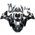 2009-2014 BMW S1000RR Black BMW Racing Amotopart Fairings Customs Fairing