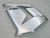 2004-2005 Kawasaki ZX 10R Amotopart Fairings Silver Black Ninja Racing Customs Fairing