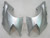 Fairings Kawasaki ZX 10R Silver Black Ninja Racing (2004-2005)