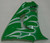 Fairings Kawasaki ZX 10R Green & White Flame Ninja Racing (2006-2007) Fairings Kawasaki ZX 10R Green & White Flame Ninja Racing (2006-2007)