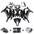 2011-2015 Kawasaki ZX10R Amotopart Fairings Plastics Black Racing Customs Fairing