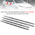4Pcs Door Outside Weatherstrip Belt 82210M6000 For Kia K3 Forte Cerato 2019-2023