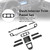 Dry Carbon Dash Interior Trim Panel Set Fit Mercedes W465 G550 G580 G63 2025+