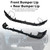 Dry Carbon Fiber Front Rear Bumper Diffuser Lip Fit Benz G-Class W465 2025+