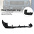 Dry Carbon Fiber Rear Bumper Diffuser Lip Fit Mercedes Benz G-Class W465 2025+