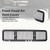 Carbon Fiber Rear Roof Spoiler Wing Fit Mercedes Benz G-Class W465 580 2025+